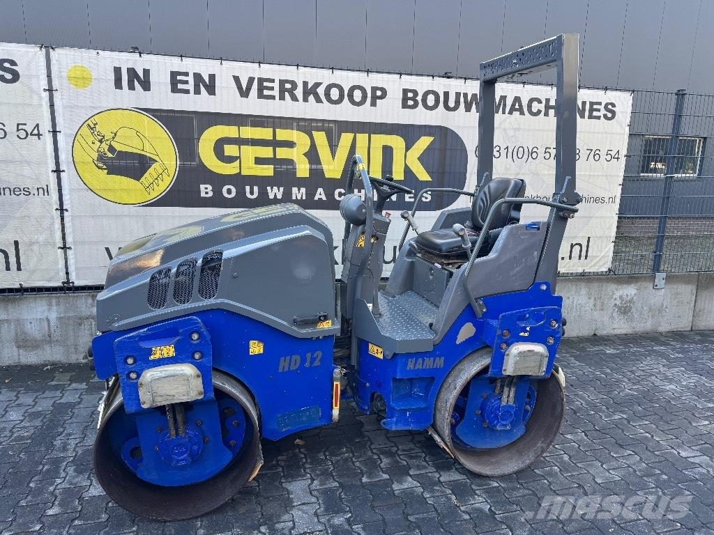 Hamm HD 12 VV Катки тротуарные