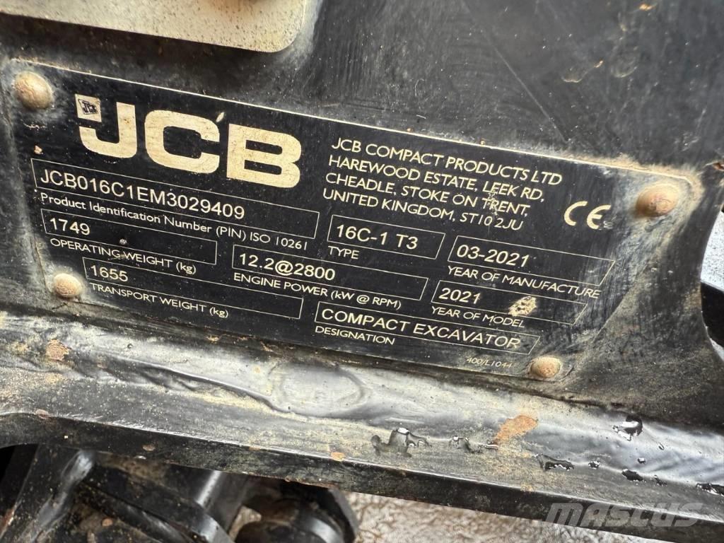 JCB 16 C-1 Мини-экскаваторы