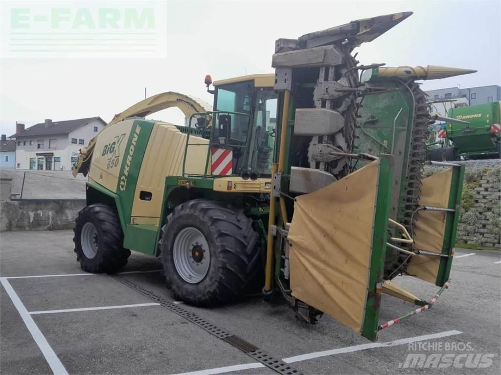 Krone big x 650 Самоходные кормоуборочные комбайны