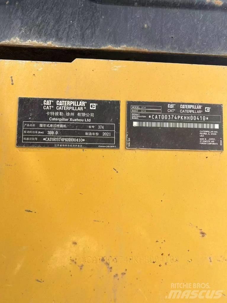 CAT 374 Гусеничные экскаваторы