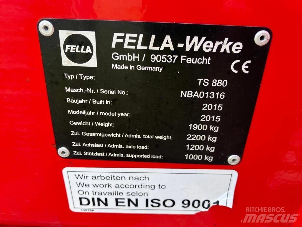 Fella TS 880 Рядковые косилки