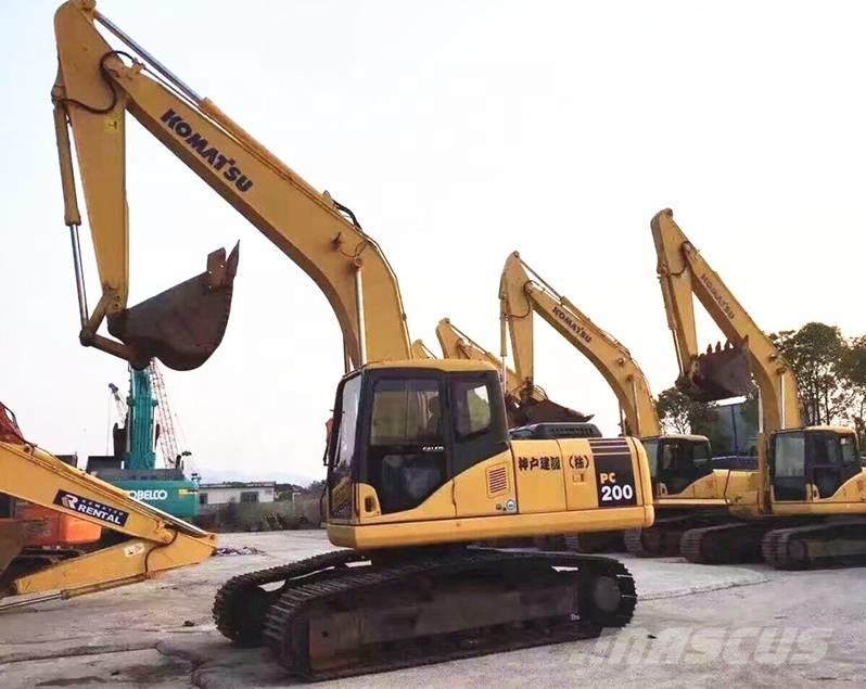 Komatsu pc200-7 Гусеничные экскаваторы