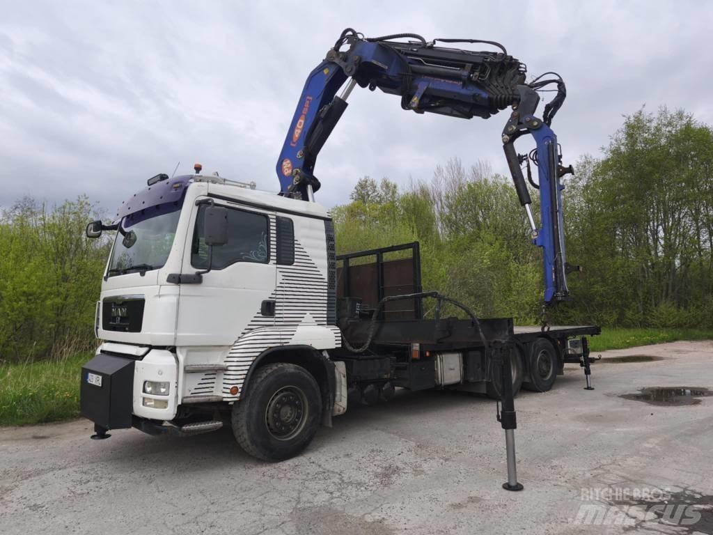 MAN TGA Автомобильные краны