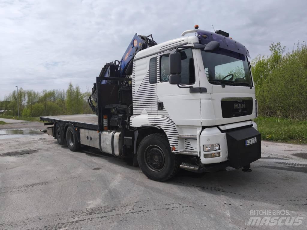 MAN TGA Автомобильные краны