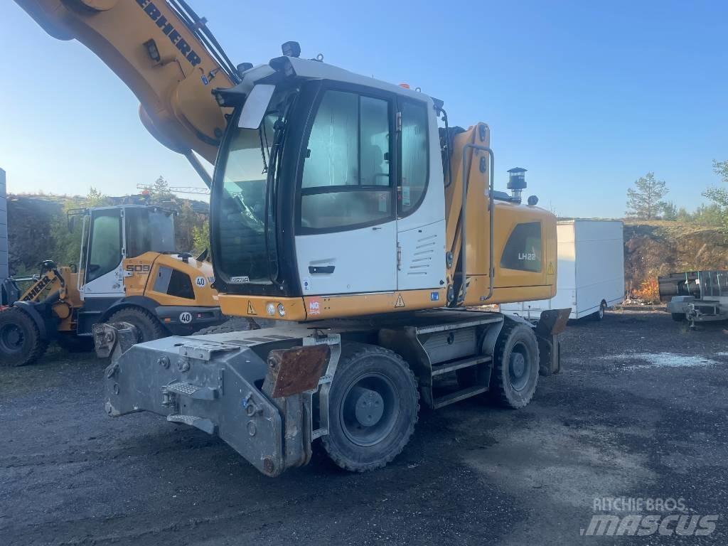 Liebherr LH 22 M Перегружатели металлолома/промышленные погрузчики