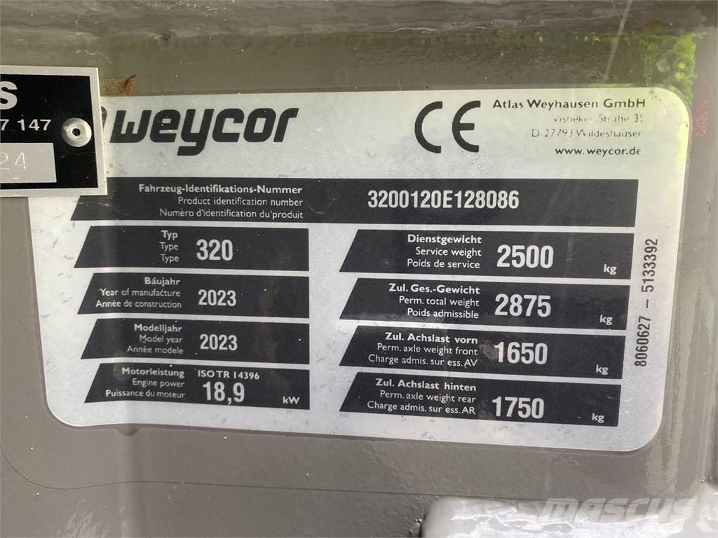 Weycor AR320 Cab Многофункциональные сельскохозяйственные погрузчики