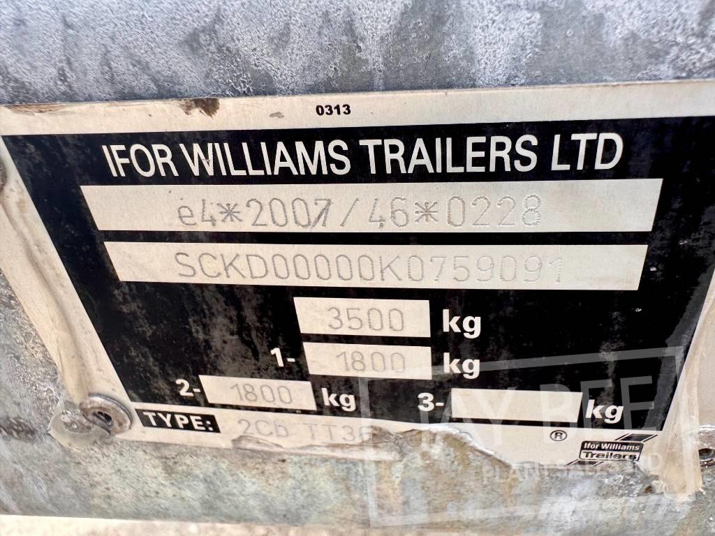 Ifor Williams TT3621 Самосвальные прицепы