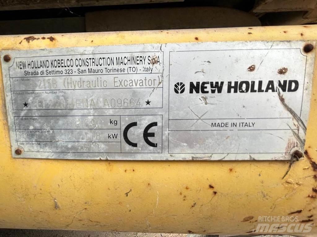 New Holland E215B Специальные экскаваторы
