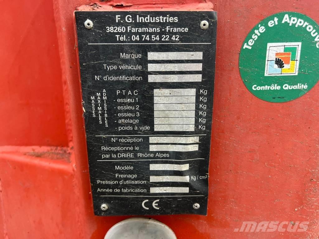 Gilibert Helix 5 Разбрасыватели органических удобрений