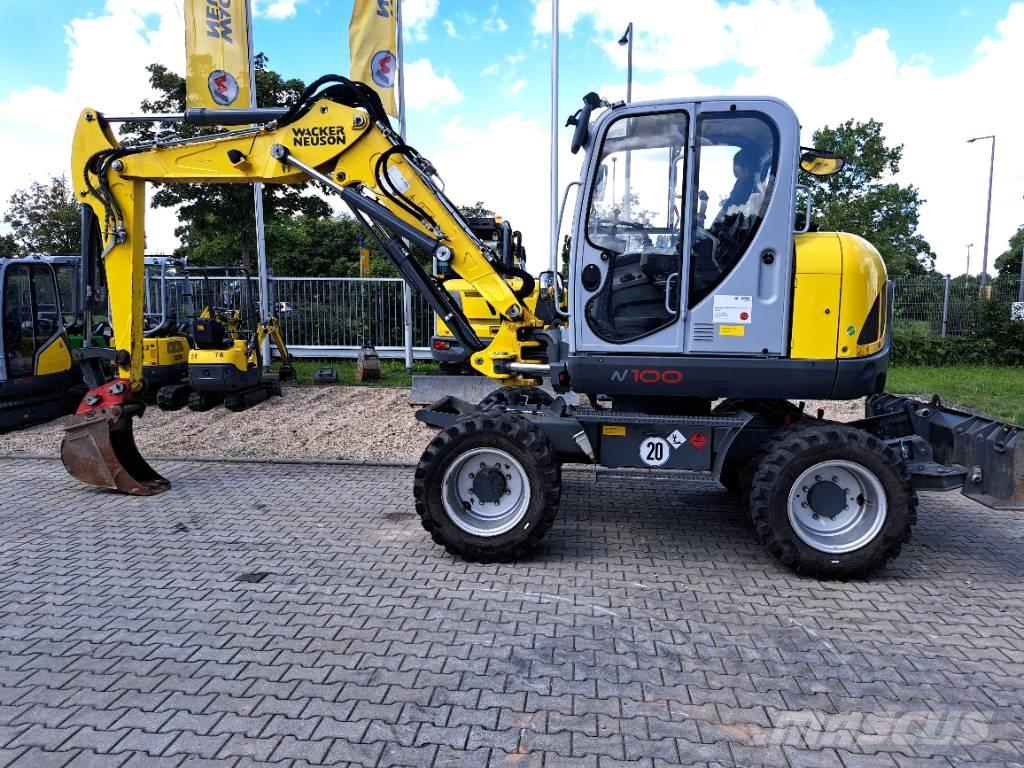 Wacker Neuson EW100 Колёсные экскаваторы