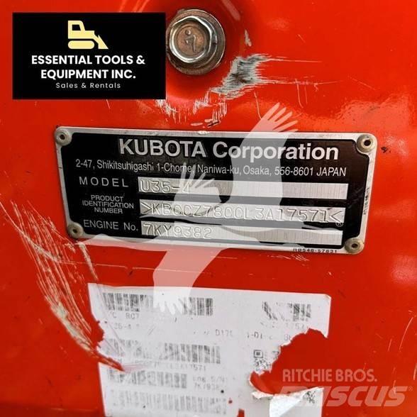 Kubota U35-4 Мини-экскаваторы