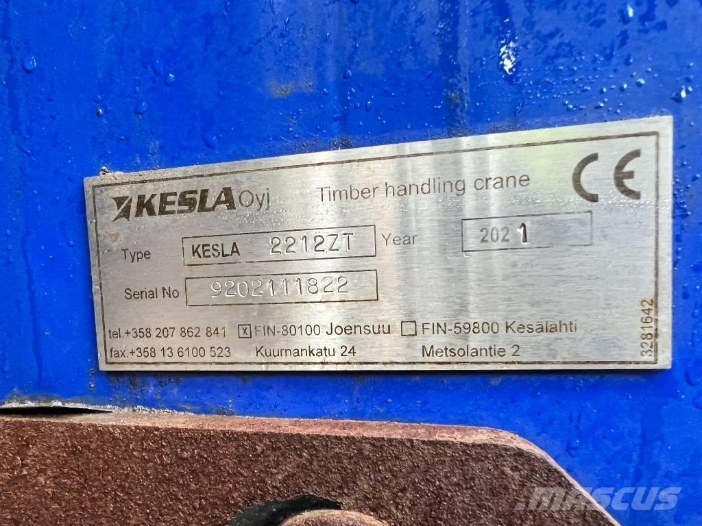 Kesla 2212 ZTF Гидроманипуляторы для леса