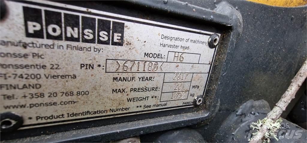 Ponsse Ergo 8wd Харвестеры