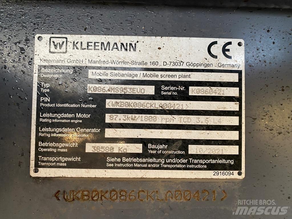 Kleemann MS953 EVO Сортировочные установки