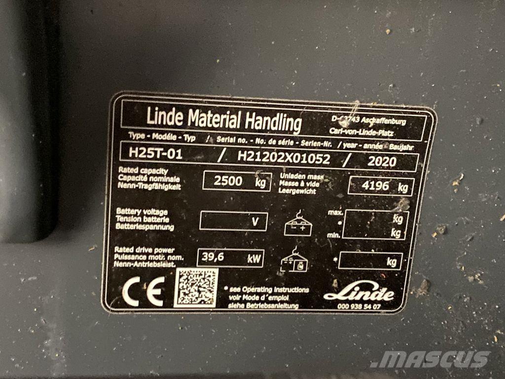 Linde H25T-01 Газовые погрузчики