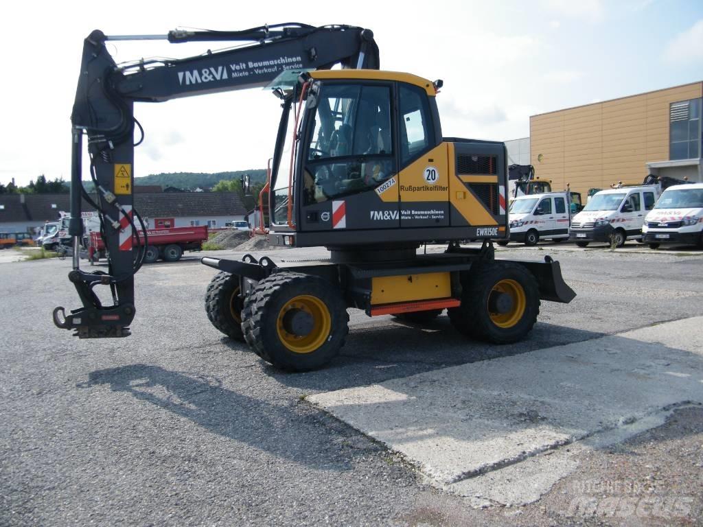 Volvo EWR 150 E Колёсные экскаваторы