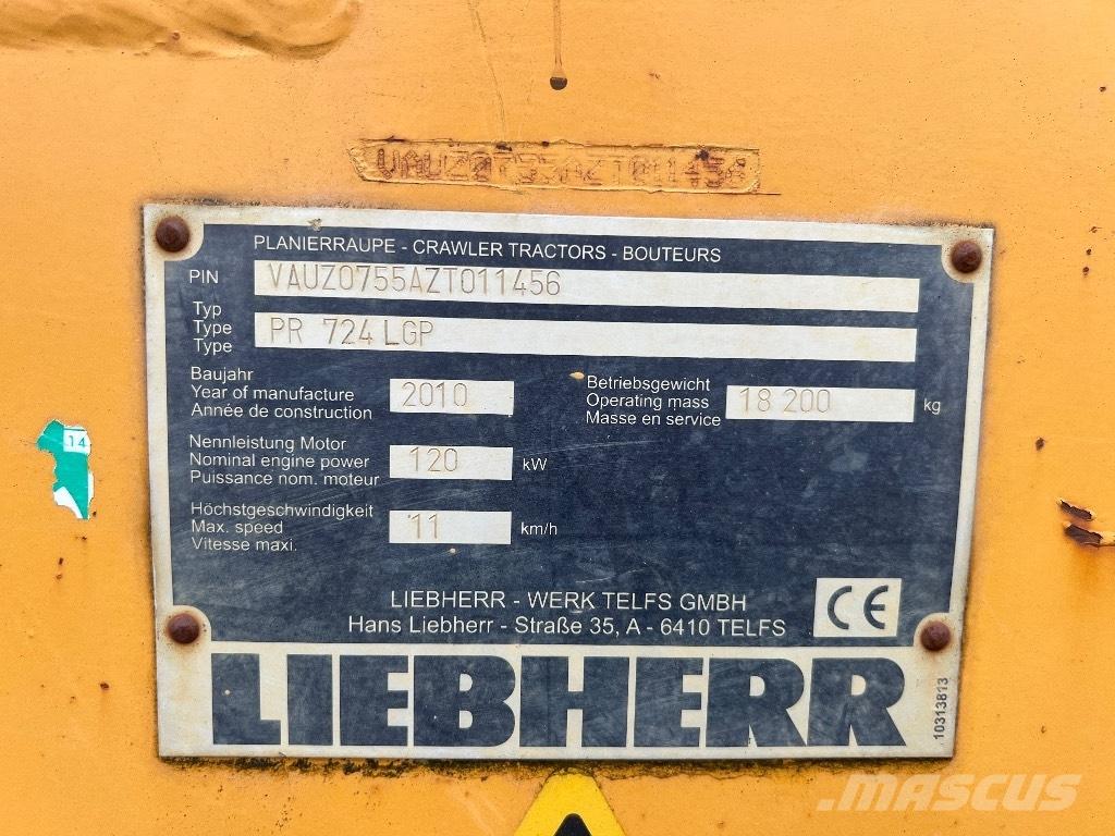 Liebherr PR 724 LGP Гусеничные бульдозеры