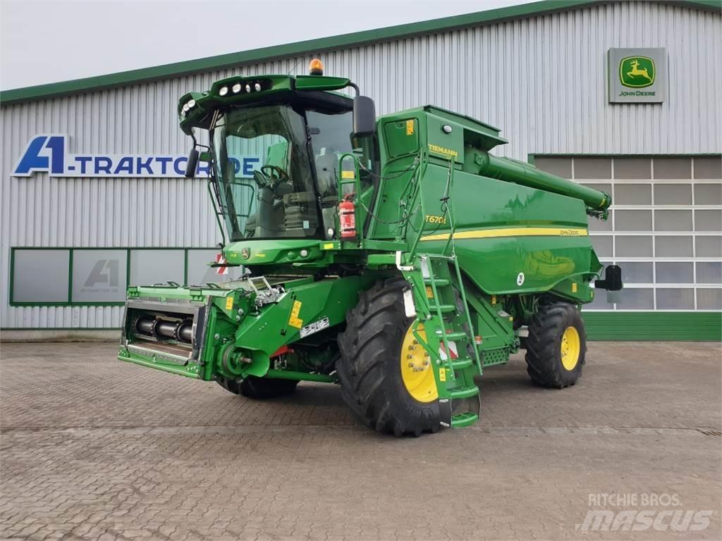 John Deere T670 Зерноуборочные комбайны