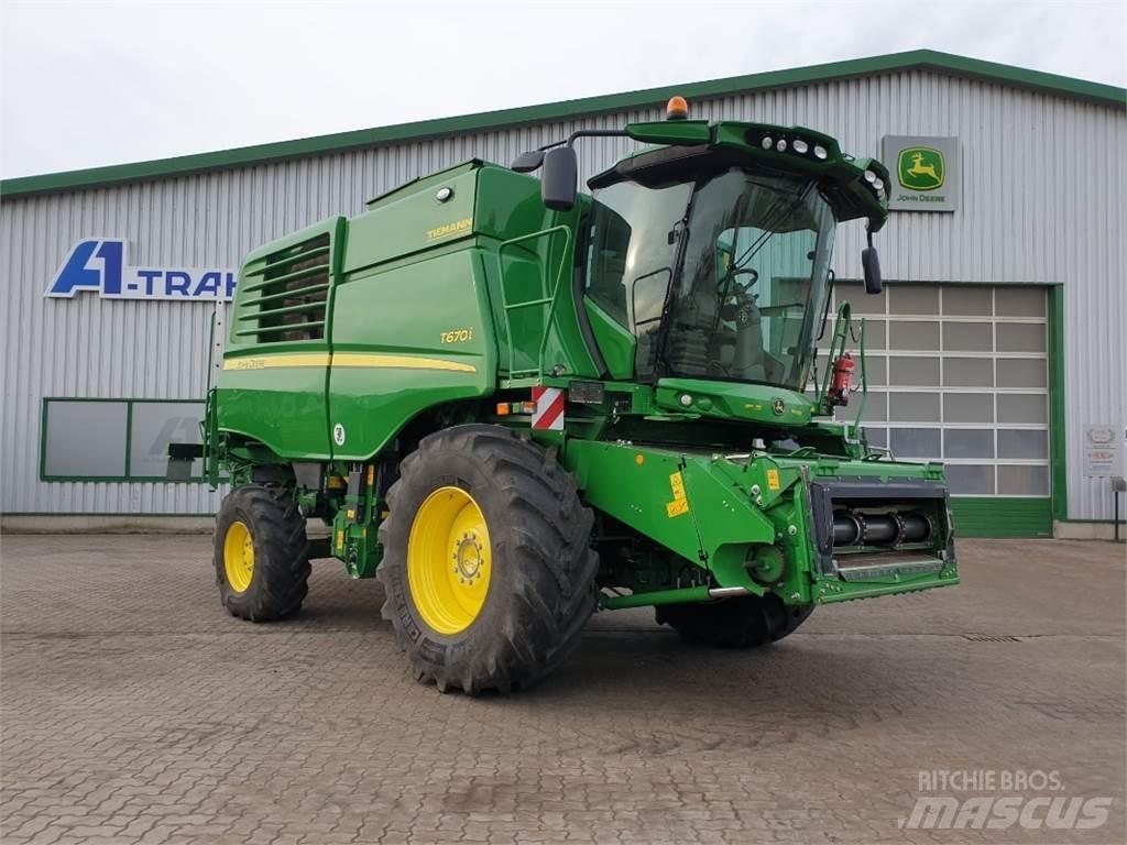 John Deere T670 Зерноуборочные комбайны