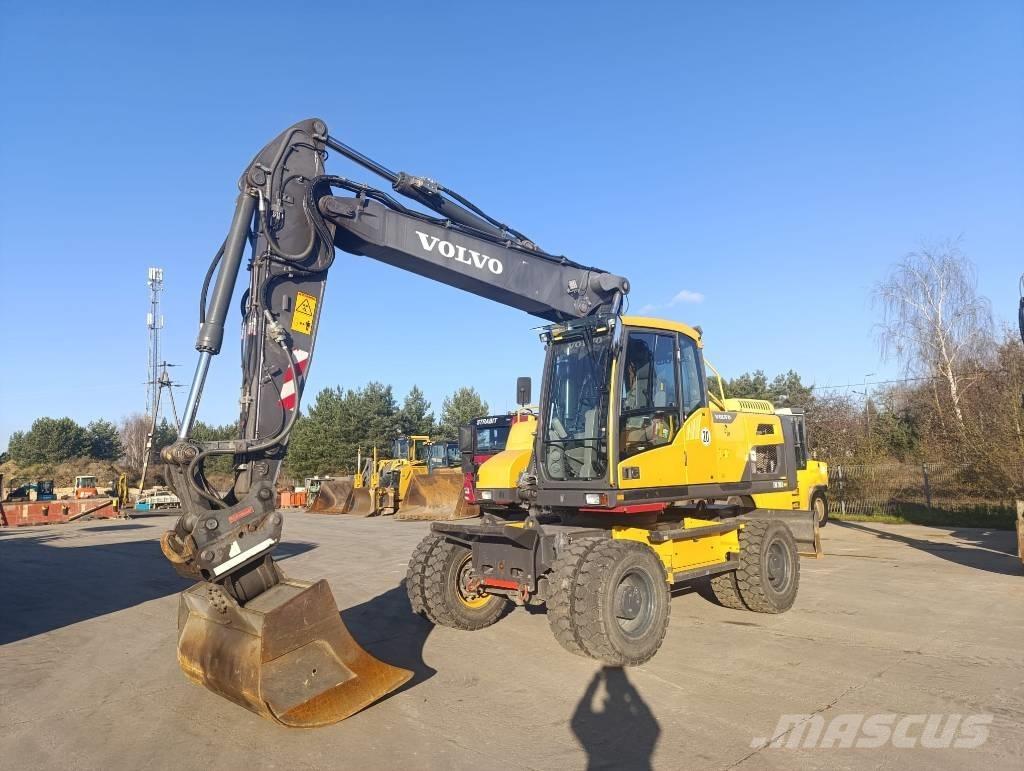 Volvo EW 210 D Колёсные экскаваторы