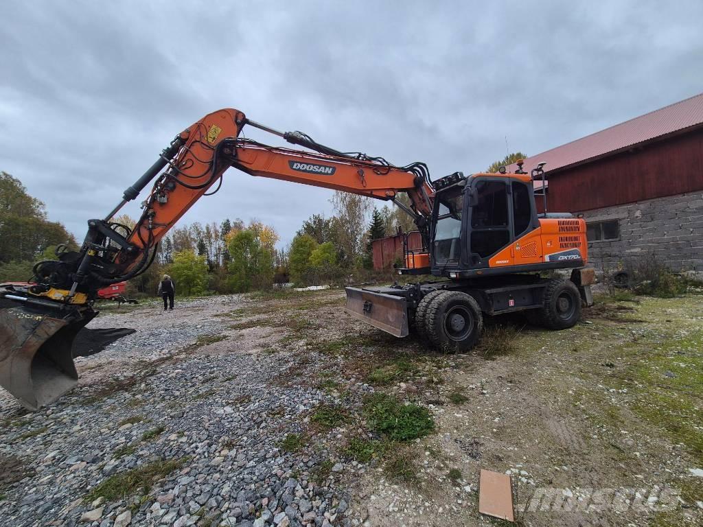Doosan DX 170 W Колёсные экскаваторы