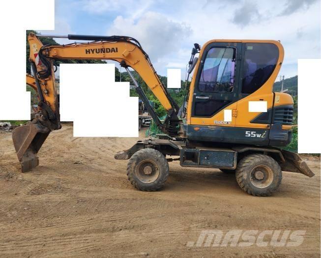Hyundai Robex 55 W-3 Колёсные экскаваторы