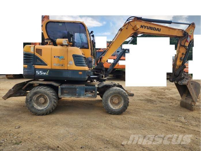Hyundai Robex 55 W-3 Колёсные экскаваторы
