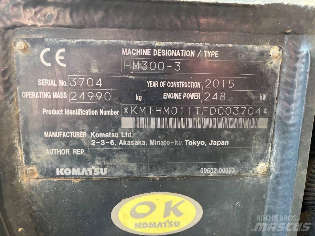 Komatsu HM 300-3 Шарнирно-сочленённые самосвалы