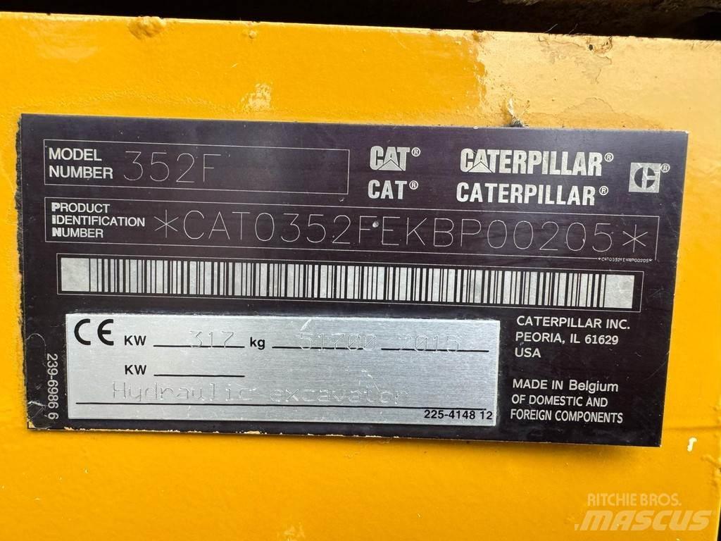 CAT 352F Гусеничные экскаваторы