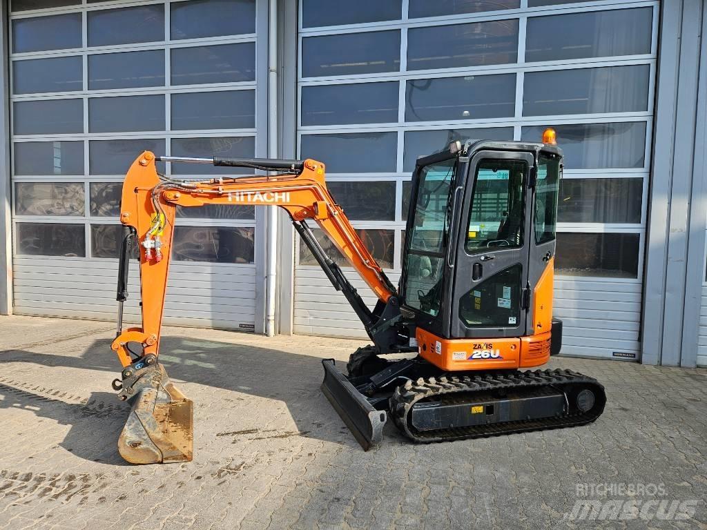 Hitachi ZX26U-6 Мини-экскаваторы