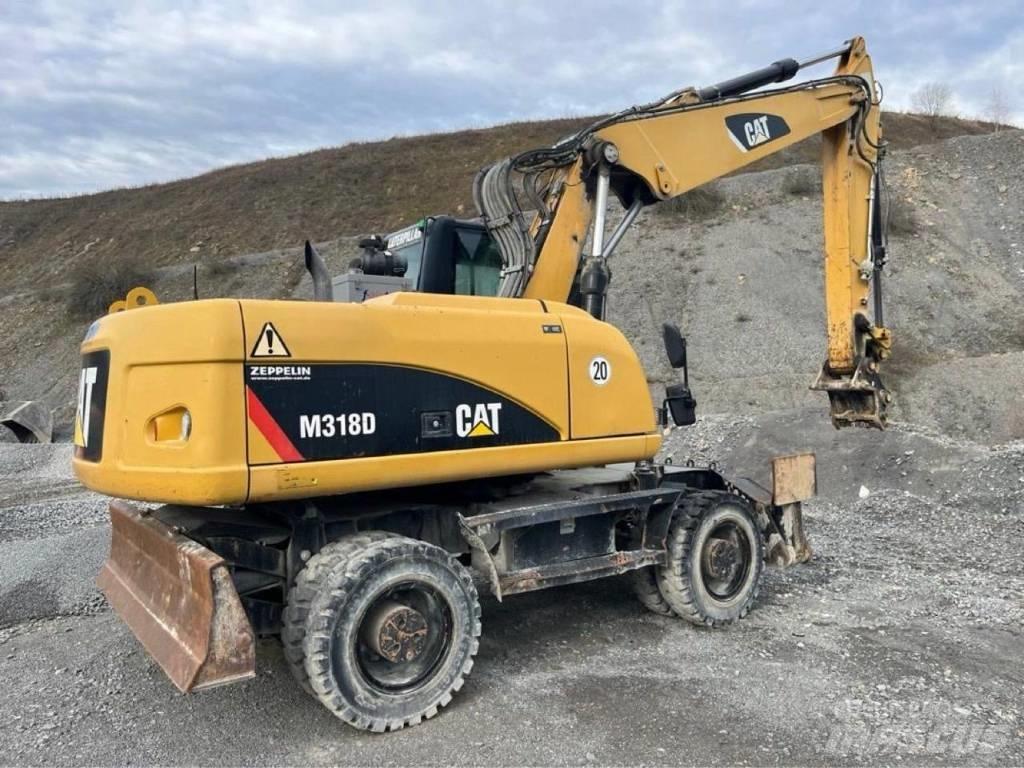 CAT M318D Колёсные экскаваторы