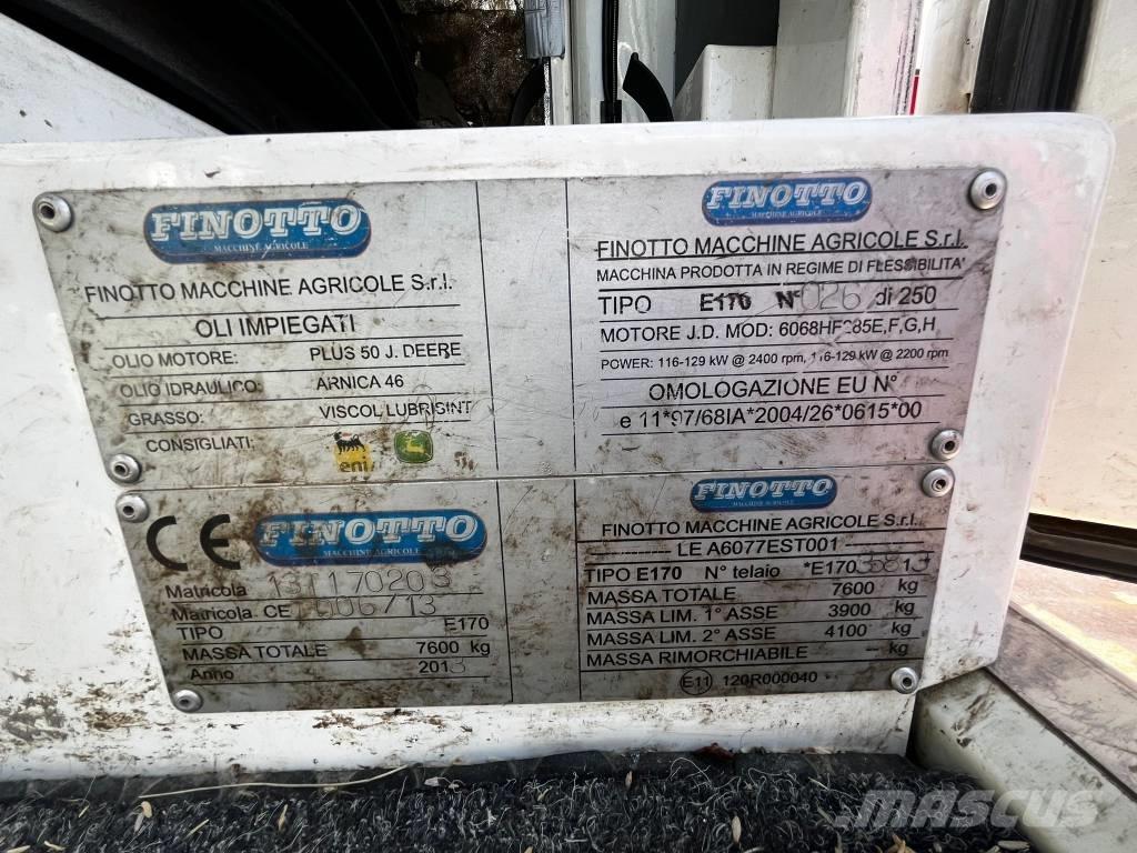  Finotto E170 Самоходные опрыскиватели