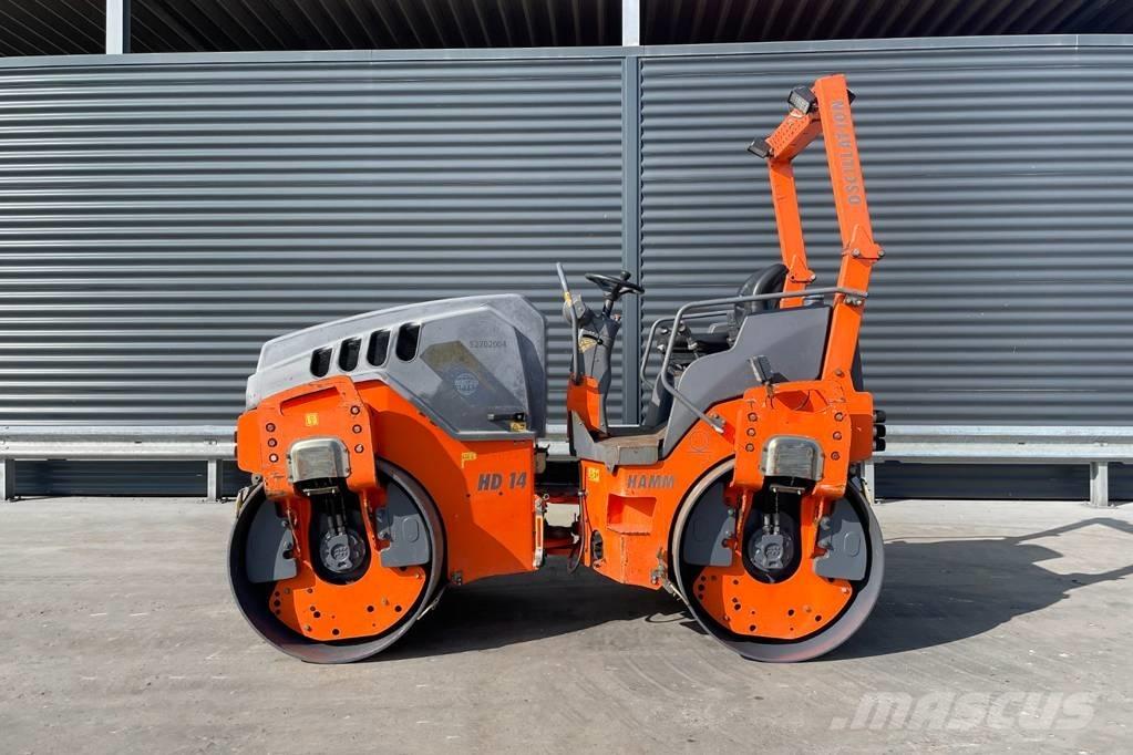 Hamm HD 14 VV Катки тротуарные