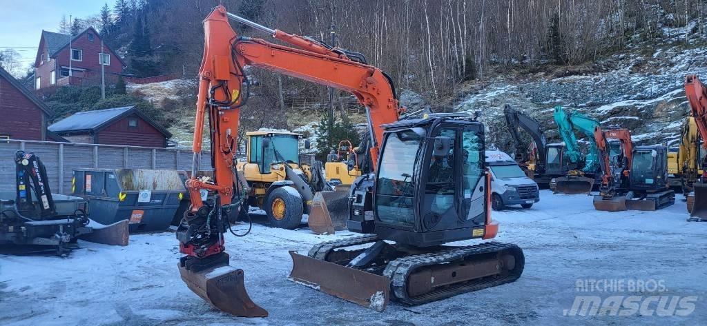 Hitachi ZX 85 US-5 Малые экскаваторы 7т-12т