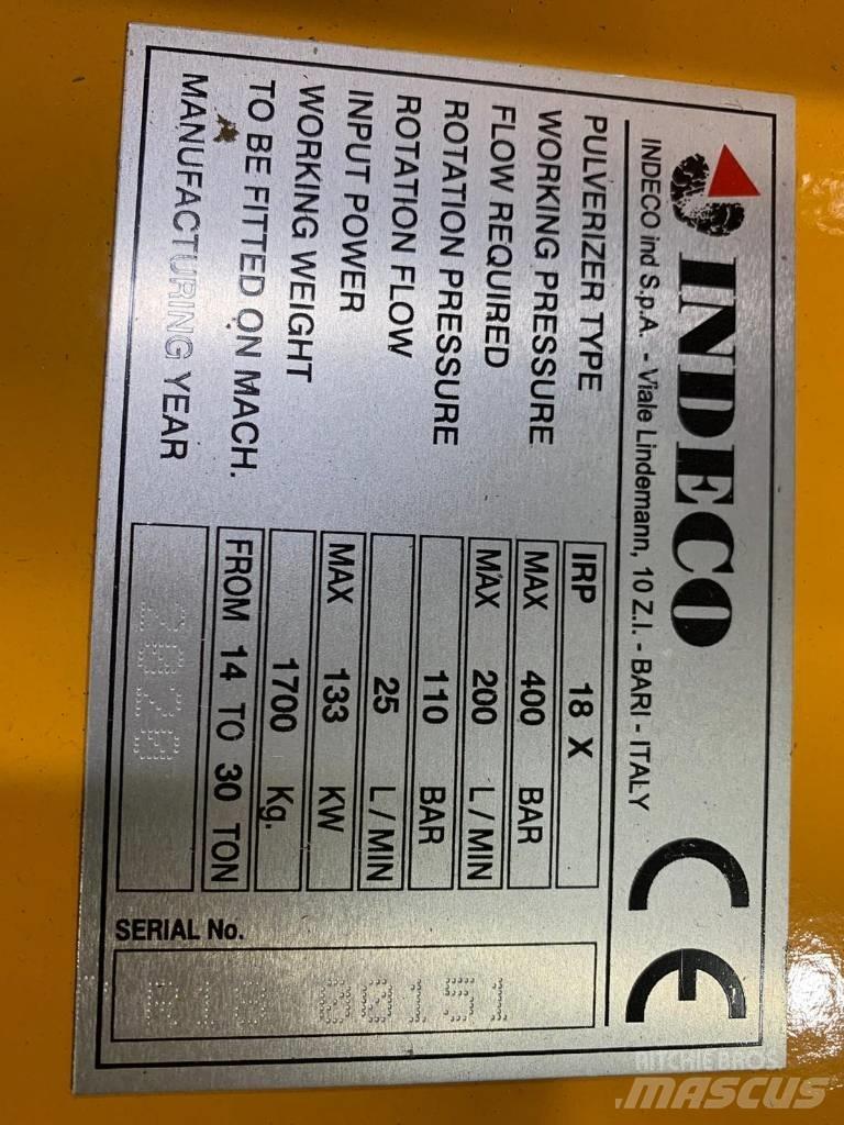 Indeco IRP 18X Строительные дробилки
