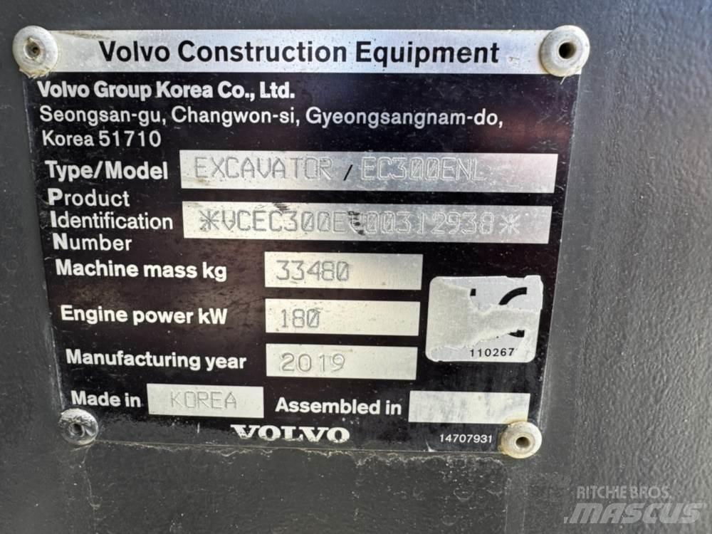Volvo EC300ENL Гусеничные экскаваторы