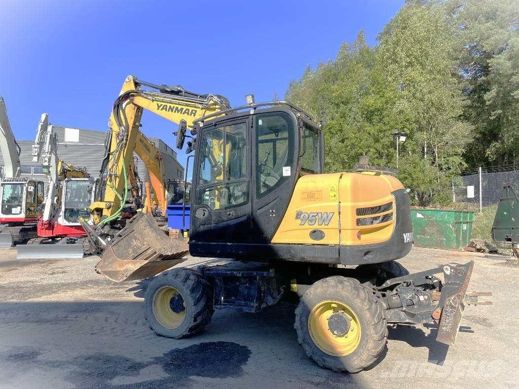 Yanmar B 95 W Колёсные экскаваторы