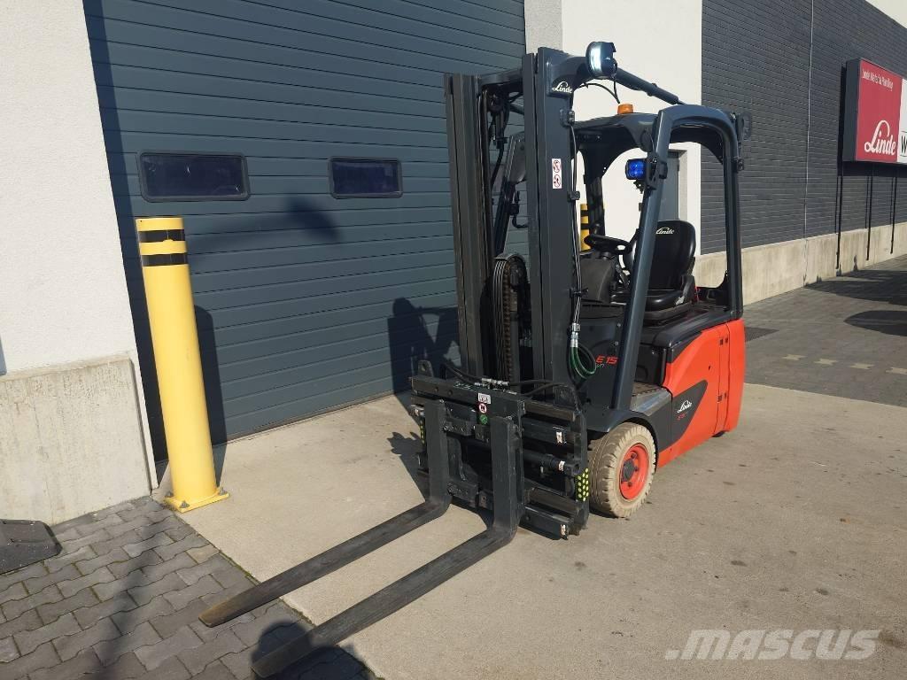 Linde E15/386-02 Электропогрузчики