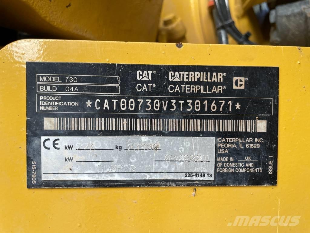 CAT 730 C Шарнирно-сочленённые самосвалы