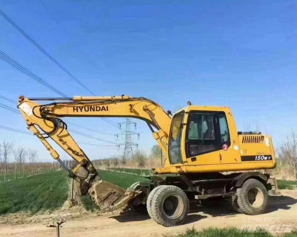 Hyundai 150W-7 Колёсные экскаваторы