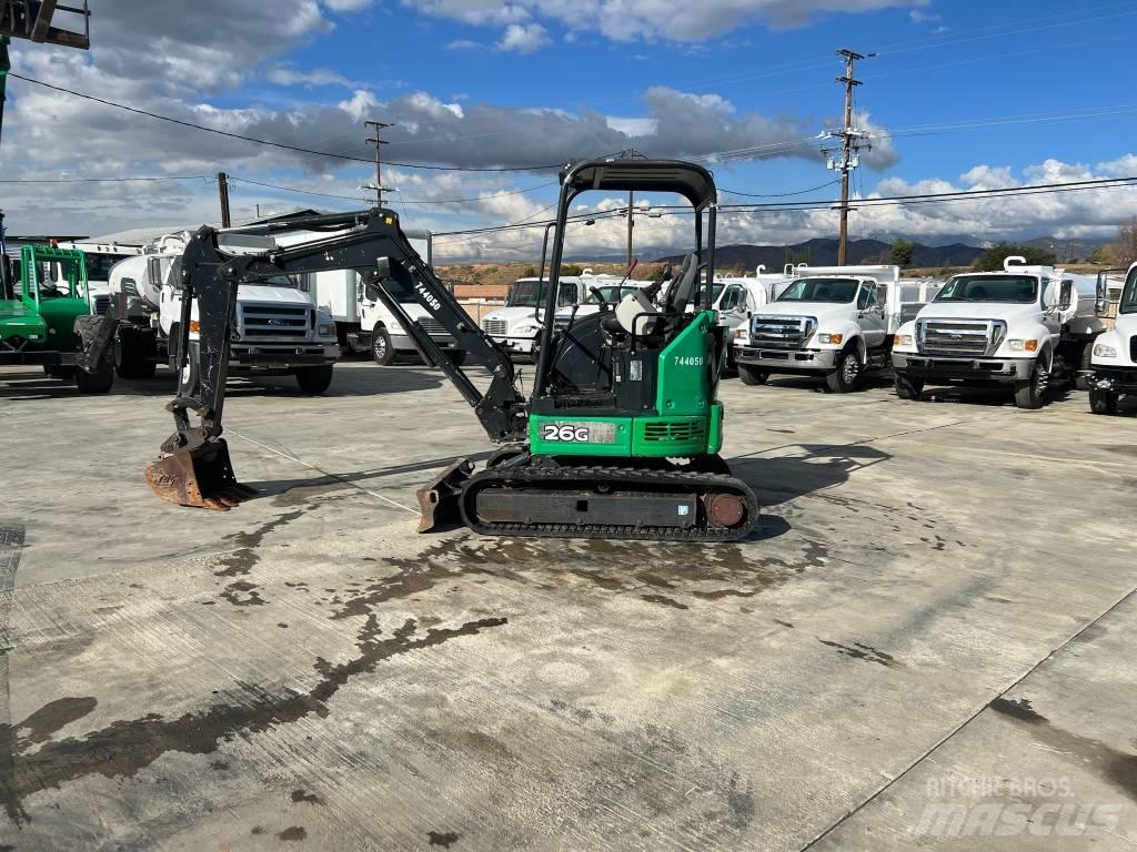 John Deere 26G Мини-экскаваторы