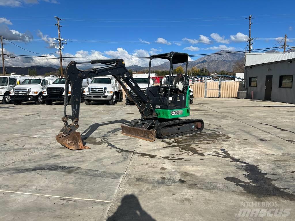 John Deere 26G Мини-экскаваторы