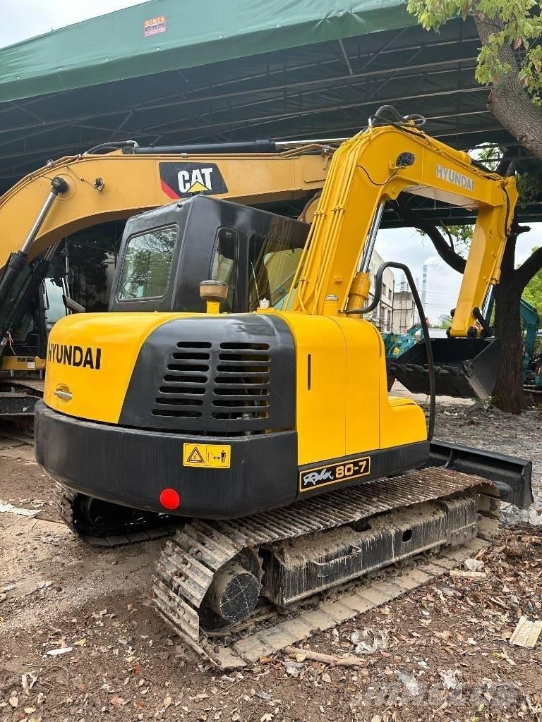 Hyundai 80-7 Гусеничные экскаваторы