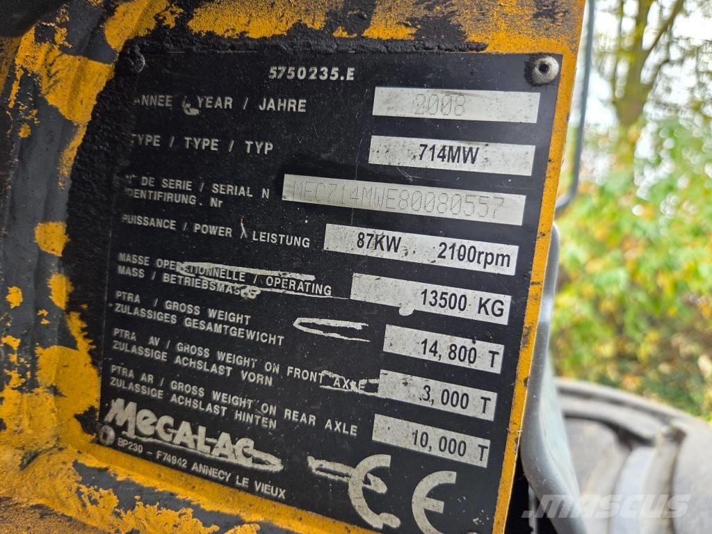 Mecalac 714 MW Колёсные экскаваторы