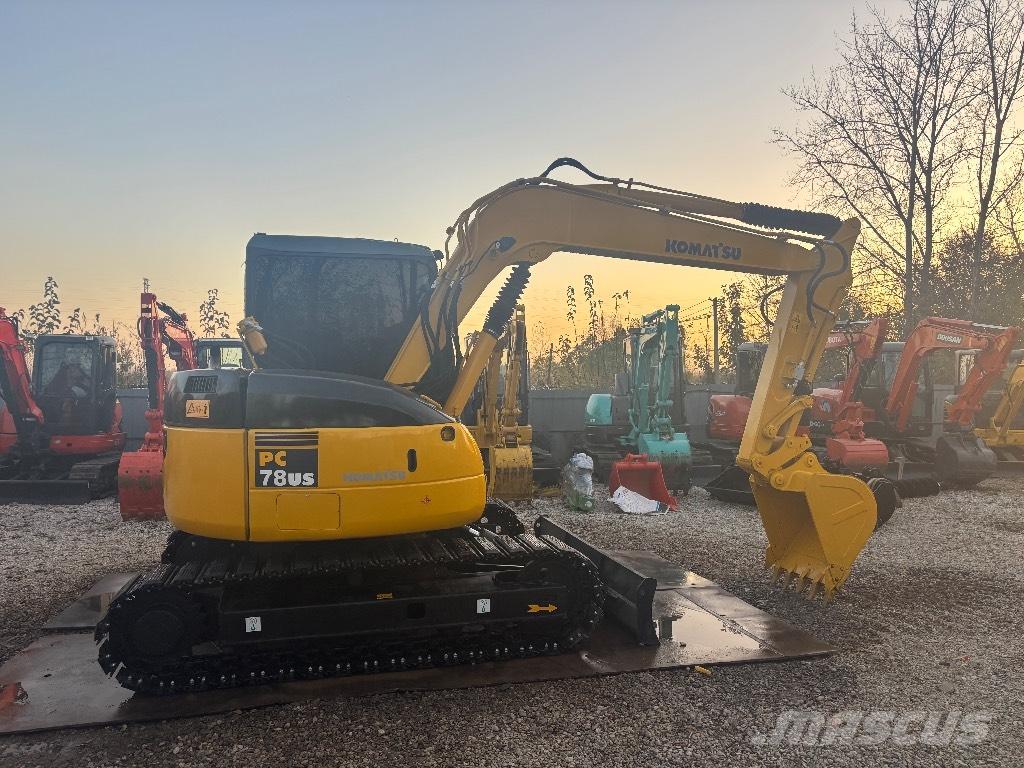 Komatsu PC 78 MR Малые экскаваторы 7т-12т