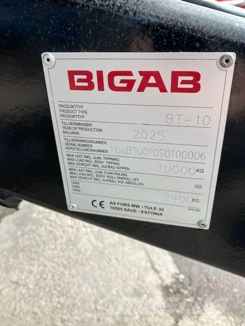 Bigab BT 10 Прицепы-платформы/боковая разгрузка