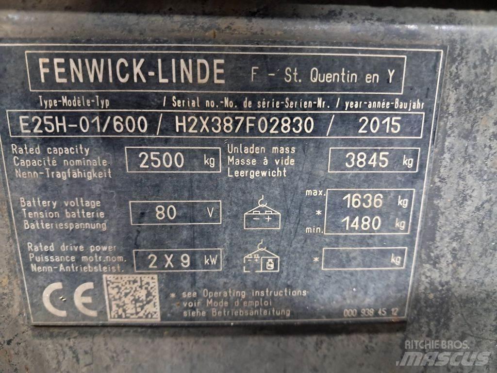 Linde E25H-01/600 Электропогрузчики