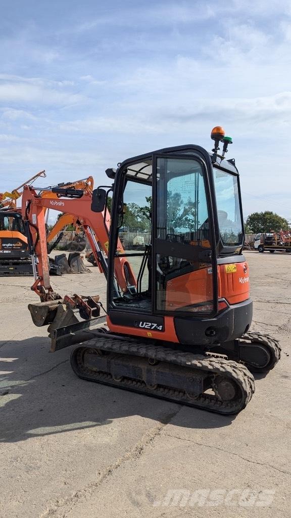 Kubota U 27 Мини-экскаваторы
