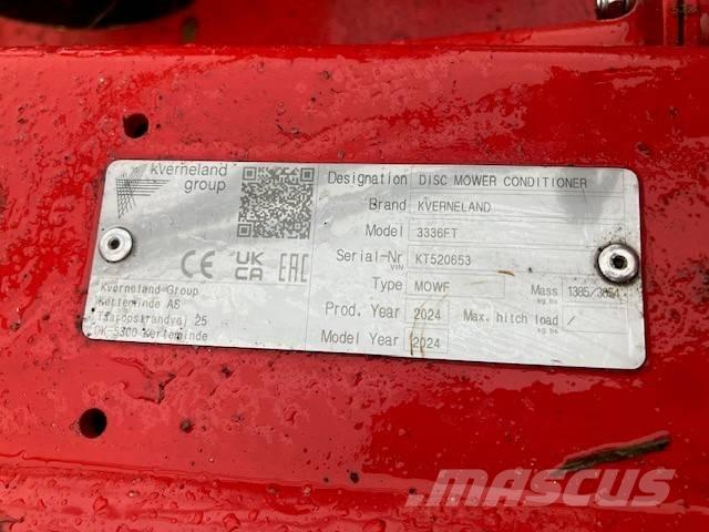 Kverneland 3336 FT Косилки плющилки