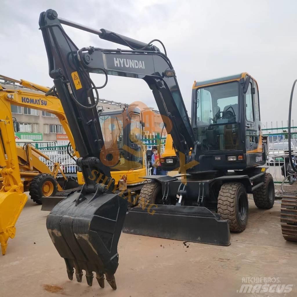 Hyundai 60w Колёсные экскаваторы